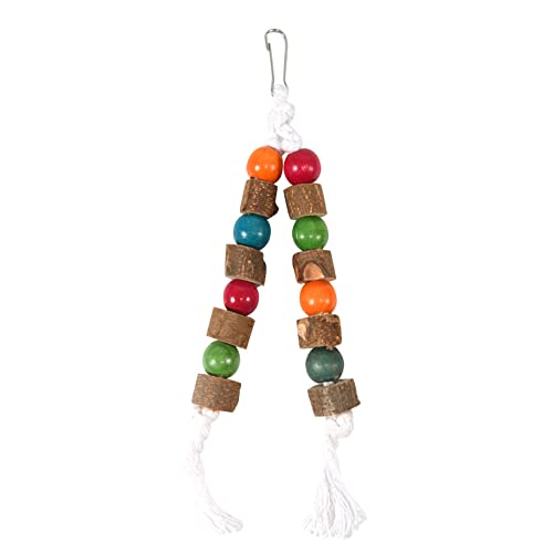 LEEVUS Vogelspielzeug aus natürlichem Holz, Papageienspielzeug, Kauspielzeug, Kauspielzeug, Karton, Vogelkäfig, Dekoration, 1 Stück LEEVUS Vogelspielzeug aus natürlichem Holz, Papageienspielzeug, Kauspielzeug, Kauspielzeug, Karton, Vogelkäfig, Dekoration, 1 Stück von LEEVUS