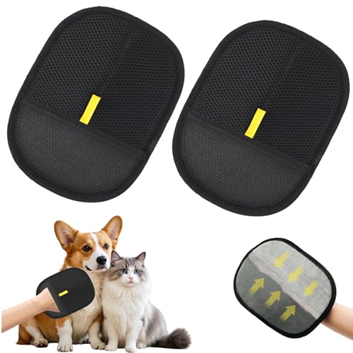 2 Stück Tierhaarentferner Handschuh, Fellmagnet Handschuh Handschuh Tierhaarentfernung, Katzenhandschuh, Haarentfernung Handschuh Tiere, Katzen Handschuhe Fellpflege Katze Pet Grooming Gloves 2 Stück Tierhaarentferner Handschuh, Fellmagnet Handschuh Handschuh Tierhaarentfernung, Katzenhandschuh, Haarentfernung Handschuh Tiere, Katzen Handschuhe Fellpflege Katze Pet Grooming Gloves von LEEWENYAN
