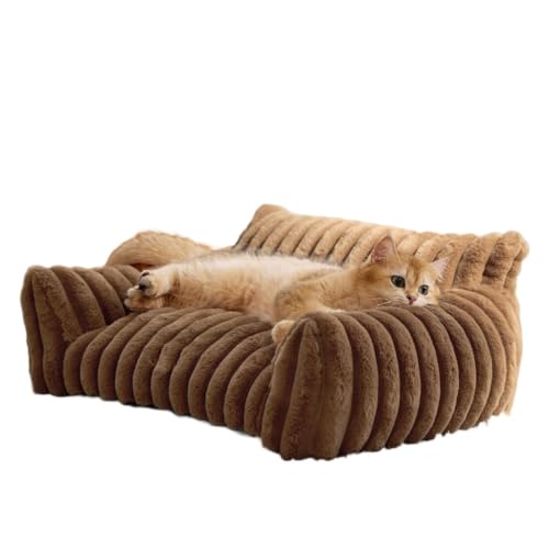 LEIDJGUN Kuschelbett für Hunde und Welpen, luxuriöses Kissen, Sofa für kleine bis große Haustiere, kreatives Haustierbett, dickes Nest LEIDJGUN Kuschelbett für Hunde und Welpen, luxuriöses Kissen, Sofa für kleine bis große Haustiere, kreatives Haustierbett, dickes Nest von LEIDJGUN