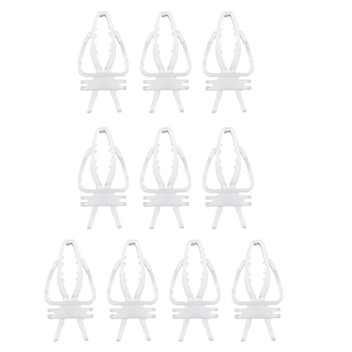 LEIDJGUN Vogelfutterhalter, Futter-Clips, Papageienspielzeug für kleine Vogelkäfige, multifunktionale Leckereien, Obsthalter, 10 Stück LEIDJGUN Vogelfutterhalter, Futter-Clips, Papageienspielzeug für kleine Vogelkäfige, multifunktionale Leckereien, Obsthalter, 10 Stück von LEIDJGUN