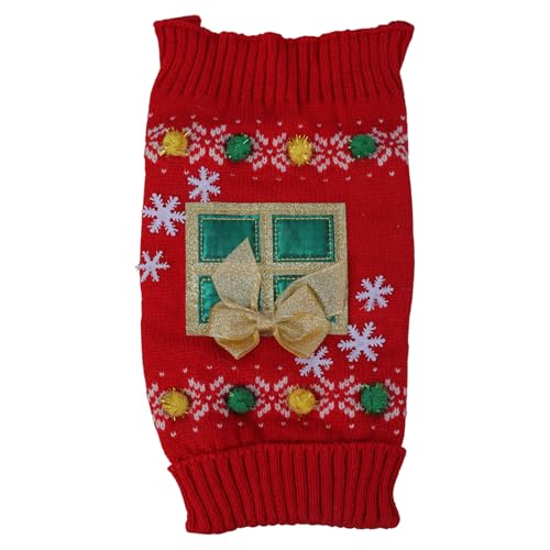 LEIDJGUN Weihnachten Thema Haustier Pullover Mit Schleife Festival Familie Treffen Haustier Kostüm Katzen Hund Urlaub Kleidung Party Versorgung LEIDJGUN Weihnachten Thema Haustier Pullover Mit Schleife Festival Familie Treffen Haustier Kostüm Katzen Hund Urlaub Kleidung Party Versorgung von LEIDJGUN