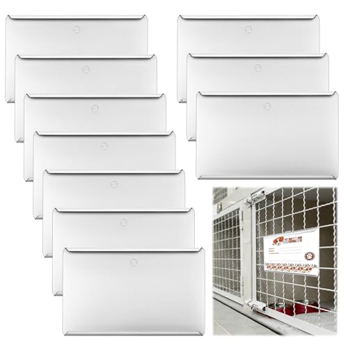 LEIFIDE Kartenhalter aus Metall, 7,6 x 12,7 cm, für Tierpflege, Ausweis, Haustierprofil, Katzen- und Hundepension, für Tierarzt, Unterschlupf, Fellpflege, 10 Stück LEIFIDE Kartenhalter aus Metall, 7,6 x 12,7 cm, für Tierpflege, Ausweis, Haustierprofil, Katzen- und Hundepension, für Tierarzt, Unterschlupf, Fellpflege, 10 Stück von LEIFIDE