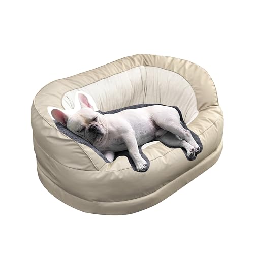 LELEFIDO Hundesofa, Tiefschlaf, Haustiersofa mit hohen Seiten, abnehmbarer Bezug, weiche und stützende Hundesofa für kleine, mittelgroße und große Hunde oder Katzen LELEFIDO Hundesofa, Tiefschlaf, Haustiersofa mit hohen Seiten, abnehmbarer Bezug, weiche und stützende Hundesofa für kleine, mittelgroße und große Hunde oder Katzen von LELEFIDO
