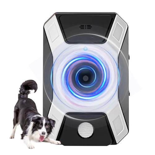 LEMENG Anti-Bell für Hunde, Ultraschall, Ultraschall für Hunde, tragbar, leistungsstark, Anti-Bell für Hunde mit LED, Anti-Bell für Hunde, Ultraschall für den Außenbereich, Ultraschall für Hunde von LEMENG