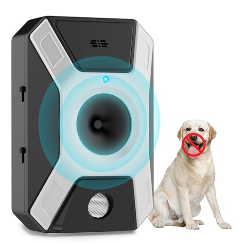 LEMENG Verbesserung gegen Bellen für Hunde, Antibell, Anti-Bell für Hunde, automatisches Anti-Bell-Gerät, für Hunde mit 3 Modi Elektrostimulator Muskel LEMENG Verbesserung gegen Bellen für Hunde, Antibell, Anti-Bell für Hunde, automatisches Anti-Bell-Gerät, für Hunde mit 3 Modi Elektrostimulator Muskel von LEMENG