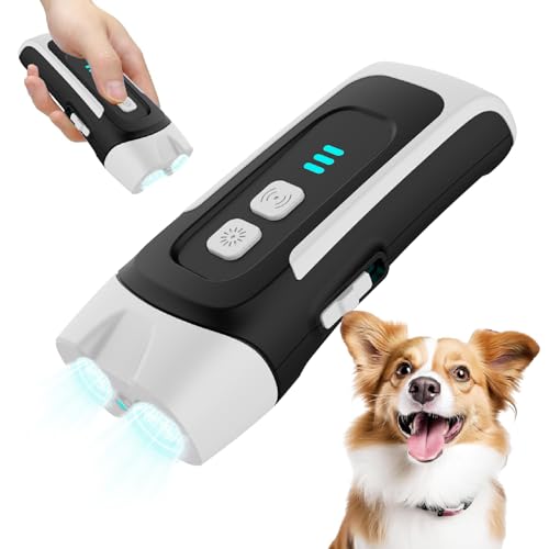 LEMENG Verbesserung gegen Bellen für Hunde, Antibell, Anti-Bell für Hunde, automatisches Anti-Bell-Gerät, für Hunde mit 3 Modi Elektrostimulator Muskel LEMENG Verbesserung gegen Bellen für Hunde, Antibell, Anti-Bell für Hunde, automatisches Anti-Bell-Gerät, für Hunde mit 3 Modi Elektrostimulator Muskel von LEMENG