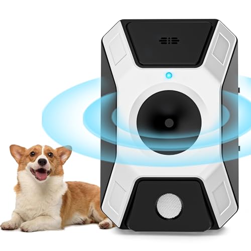 Ultraschall für Hunde, Anti-Bell-Gerät, 3 Stufen, einstellbare Frequenz, Anti-Bell-Gerät, 33 Füße, Ultraschall, Abschreckung gegen Bellen für Hunde, für den Innen- und Außenbereich Ultraschall für Hunde, Anti-Bell-Gerät, 3 Stufen, einstellbare Frequenz, Anti-Bell-Gerät, 33 Füße, Ultraschall, Abschreckung gegen Bellen für Hunde, für den Innen- und Außenbereich von LEMENG