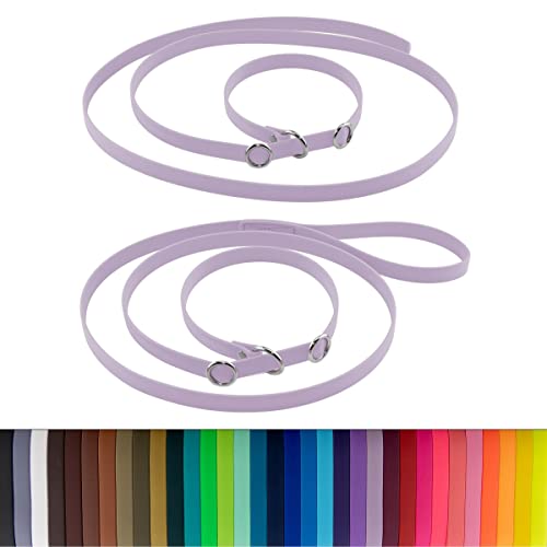 LENNIE BioThane Retrieverleine, 3m lang, Pastell-Lila, 16mm, 19mm, Handschlaufe, Stopperringe, Moxonleine LENNIE BioThane Retrieverleine, 3m lang, Pastell-Lila, 16mm, 19mm, Handschlaufe, Stopperringe, Moxonleine von LENNIE