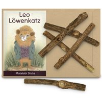 LEO LÖWENKATZ 5 Matatabi Sticks. Rein natürlich von der Silberrebe (Silvervine) von LEO LÖWENKATZ