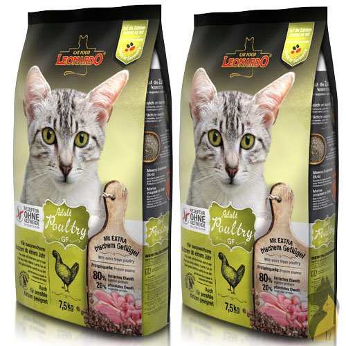 Leonardo 2 x 7,5 kg Adult Poultry GF von Leonardo