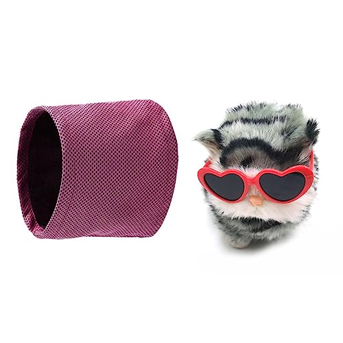 Kühlende Sonnenbrille, verstellbare Schals, Haustierkleidung, kühlendes Halsband von LERONO