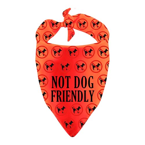Hundehalstuch, nicht hundefreundlich, als Geschenk für ängstliche Hunde (nicht hundefreundlich) von LEVLO