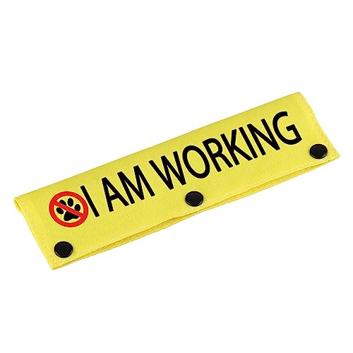 Hundeleine, Aufschrift "I am Working-YE Sleeve" von LEVLO