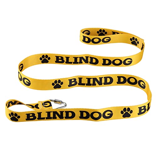 Hundeleine mit Sehbehinderung, Blindhundeleine, Spazierengehen, Training, Hundeleine, Hundebesitzer, Haustierliebhaber, Geschenk (Blindhund-YE) von LEVLO