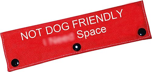 Lustige Hundeleine, Hülle, nicht für Hunde geeignet, mit Aufschrift "I Need Space", Hundeleine, zum Aufhängen, Ausweis, Haustier, Geburtstagsgeschenk (freundlicher Raum) von LEVLO