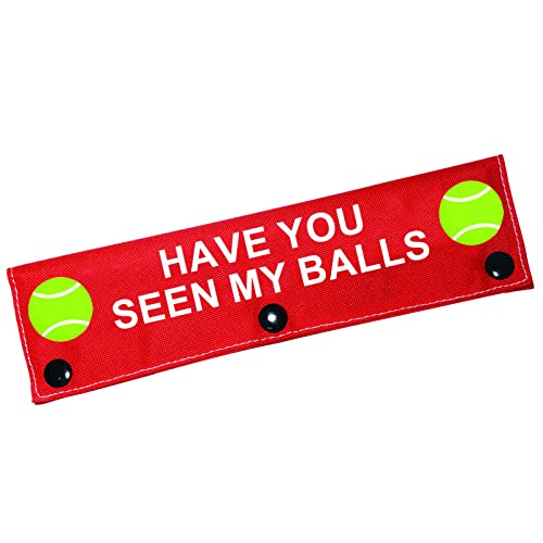 Lustige Hundeleine, mit Aufschrift "Have You Seen My Balls" von LEVLO