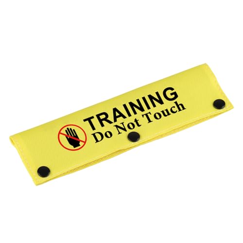 Lustige Hundeleinen-Ärmel, Training, nicht berühren, Wickeltasche, Warnmarke, Haustier-Geburtstagsgeschenk (Training Touch) von LEVLO