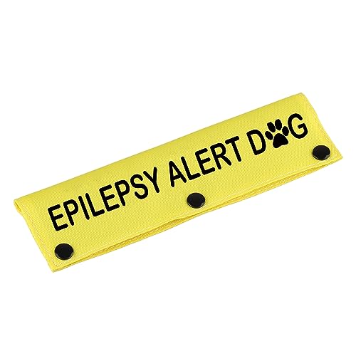 Medizinische Notfall-Hundeleine, Epilepsie-Alarm, Hundeleine, zum Aufhängen, ID-Patch-Tag, medizinischer Alarm, Geschenk (Epilepsie-Alarm, YE Sleeve) von LEVLO