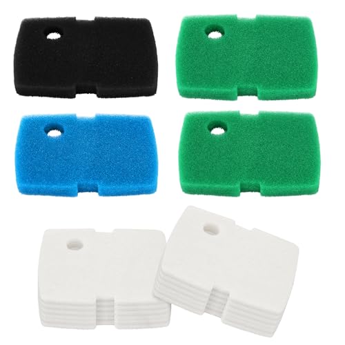 Ersatz-Filter-Pads, kompatibel mit Pennplax Cascade 1200/1500 CCF4UL/CCF5UL, Aquarium-Schwamm-Medienteile, Kanister-Filterwatte für Aquarien, 16 Stück Ersatz-Filter-Pads, kompatibel mit Pennplax Cascade 1200/1500 CCF4UL/CCF5UL, Aquarium-Schwamm-Medienteile, Kanister-Filterwatte für Aquarien, 16 Stück von LEWEREST