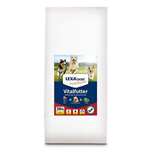 LEXA DOG® Vitalfutter Rind 12 kg Sack von LEXA