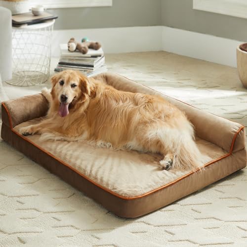 LEXTRO Orthopedic Dog Beds for Large Dogs - Waterproof Sofa Dog Bed with Removable Washable Cover, Waterproof Lining and Anti-Slip Bottom,Pet Bed LEXTRO Orthopedic Dog Beds for Large Dogs - Waterproof Sofa Dog Bed with Removable Washable Cover, Waterproof Lining and Anti-Slip Bottom,Pet Bed von LEXTRO