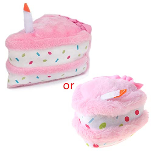LEYILE Pet Dog for Cat Plush Birthday Cake for Bissfest for Play Squeaky Chew Toy Puppy Grinding Teeth LEYILE Pet Dog for Cat Plush Birthday Cake for Bissfest for Play Squeaky Chew Toy Puppy Grinding Teeth von LEYILE