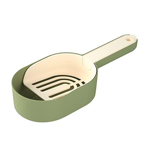 LEYILE Schaufelreiniger für Katzen, ergonomischer Griff mit Kehrschaufel LEYILE Schaufelreiniger für Katzen, ergonomischer Griff mit Kehrschaufel von LEYILE