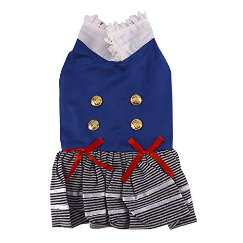 Leyton Haustier Hund Kleid Niedlichen Welpen Rock Shih Tzu Pommern Kleiner Hund Kleidung Hochzeit Hund Kleider Haustier Sommer Kleid Dunkel Blau L Leyton Haustier Hund Kleid Niedlichen Welpen Rock Shih Tzu Pommern Kleiner Hund Kleidung Hochzeit Hund Kleider Haustier Sommer Kleid Dunkel Blau L von Leyton Lighting