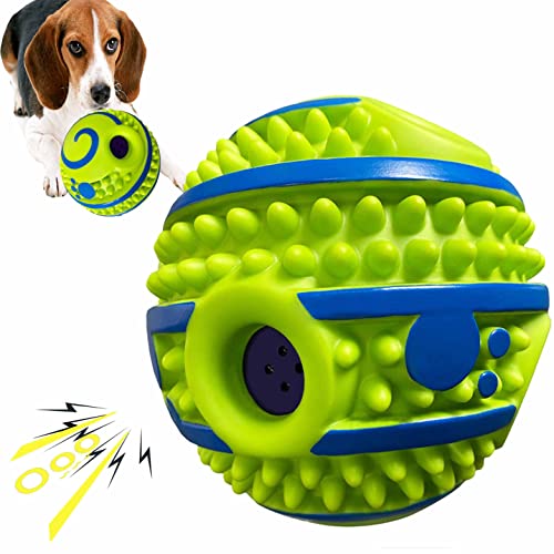 (1 Stück) Wobble Giggle Hundespielzeugball, leuchtender Ball, Peppy Pet Ball, Training Spielball, leuchtet im Dunkeln, rollender Ball, Waggle Ball, Hundespielzeug, Leuchtball von LFCToys