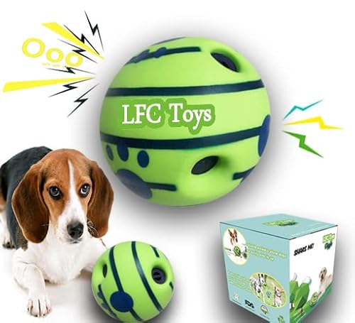 Wobble Giggle Hundeball, Hundespielzeug, interaktiver Ball für Hund, seltsamer Hundespielzeugball, Peppy Pet Ball, Training Spielball, Waggle Ball, Kichern-Sound Hundespielzeug Wobble Giggle Hundeball, Hundespielzeug, interaktiver Ball für Hund, seltsamer Hundespielzeugball, Peppy Pet Ball, Training Spielball, Waggle Ball, Kichern-Sound Hundespielzeug von LFCToys