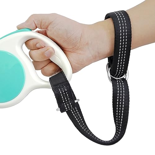 LFCXHTY Verstellbare Leine mit Handgelenkschlaufe für einziehbare Hundeleine, Sicherheitsgurt für freihändige Hände, zusätzliche Sicherheit für Haustier-Buggy, Klett-Design, weich, bequem, Schwarz, 2 LFCXHTY Verstellbare Leine mit Handgelenkschlaufe für einziehbare Hundeleine, Sicherheitsgurt für freihändige Hände, zusätzliche Sicherheit für Haustier-Buggy, Klett-Design, weich, bequem, Schwarz, 2 von LFCXHTY