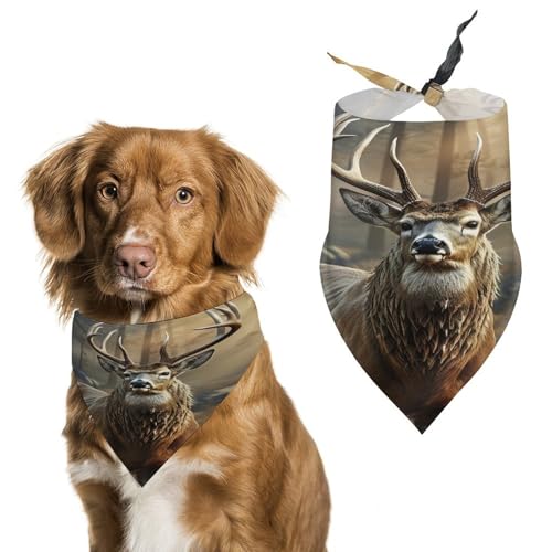 Hundehalstuch, Halstuch, Halstuch, Jagdsaison, waschbar, bedruckt, Dreieckstuch für Hunde oder Katzen Hundehalstuch, Halstuch, Halstuch, Jagdsaison, waschbar, bedruckt, Dreieckstuch für Hunde oder Katzen von LFDSYEOQ