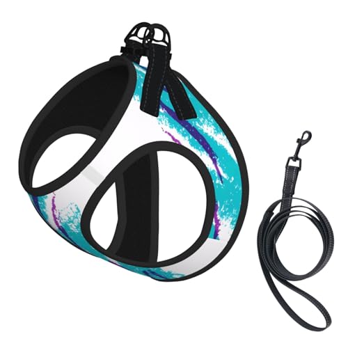 L Pet Leash Vest Hundegeschirr, klein, 90er-Jahre-Körbchen-Design, verstellbar, für Outdoor-Reisen und Spaziergänge von LGHHGY