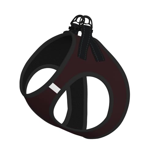 L Pet Leash Vest Hundegeschirr, klein, Pflaumenvioletter Druck, verstellbar, für Outdoor-Reisen und Spaziergänge L Pet Leash Vest Hundegeschirr, klein, Pflaumenvioletter Druck, verstellbar, für Outdoor-Reisen und Spaziergänge von LGHHGY