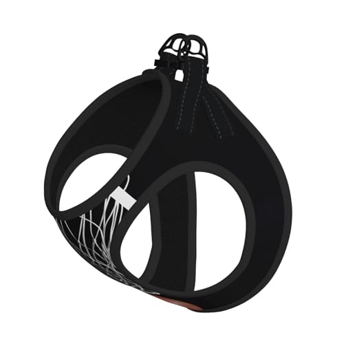 L Pet Leash Vest Hundegeschirr – kleine Größe, Basketball-Druck, verstellbar, für Outdoor-Reisen und Spaziergänge L Pet Leash Vest Hundegeschirr – kleine Größe, Basketball-Druck, verstellbar, für Outdoor-Reisen und Spaziergänge von LGHHGY