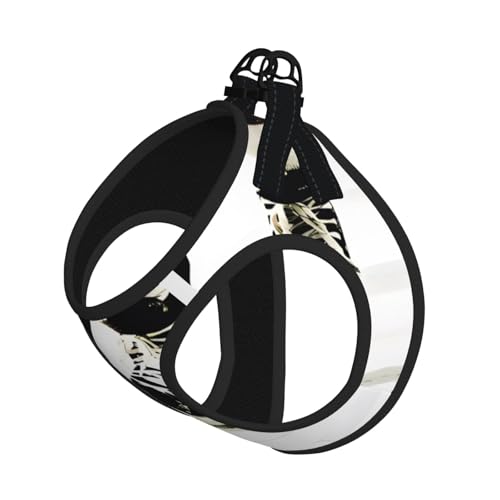 L Pet Leash Vest Hundegeschirr – kleine Größe, Eishockey-Muster, verstellbar, für Outdoor-Reisen und Spaziergänge L Pet Leash Vest Hundegeschirr – kleine Größe, Eishockey-Muster, verstellbar, für Outdoor-Reisen und Spaziergänge von LGHHGY