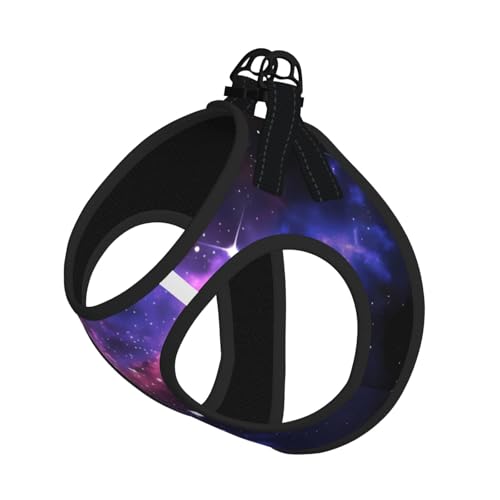 M Pet Leash Vest Hundegeschirr – kleine Größe, Universum, Galaxie, Stern, Weltraumdruck, verstellbar, für Outdoor-Reisen und Spaziergänge M Pet Leash Vest Hundegeschirr – kleine Größe, Universum, Galaxie, Stern, Weltraumdruck, verstellbar, für Outdoor-Reisen und Spaziergänge von LGHHGY