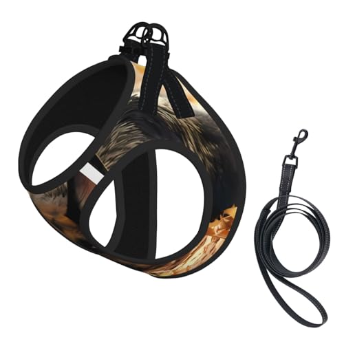 S Pet Leash Vest Hundegeschirr – kleine Größe, Deutscher Schäferhund, verstellbar, für Outdoor-Reisen und Spaziergänge S Pet Leash Vest Hundegeschirr – kleine Größe, Deutscher Schäferhund, verstellbar, für Outdoor-Reisen und Spaziergänge von LGHHGY