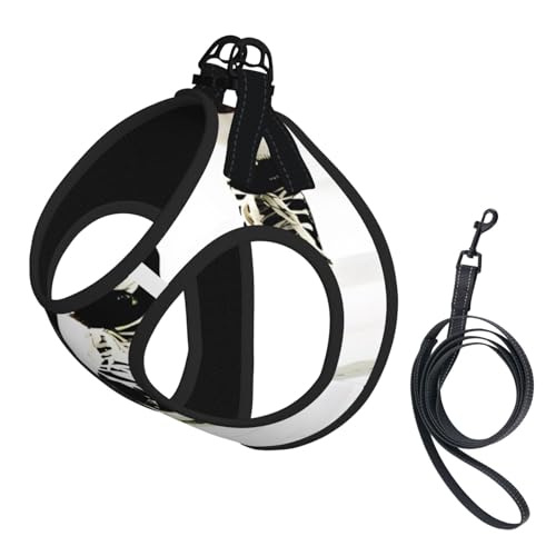 S Pet Leash Vest Hundegeschirr – kleine Größe, Eishockey-Muster, verstellbar, für Outdoor-Reisen und Spaziergänge S Pet Leash Vest Hundegeschirr – kleine Größe, Eishockey-Muster, verstellbar, für Outdoor-Reisen und Spaziergänge von LGHHGY