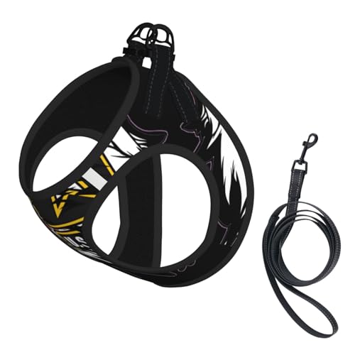 S Pet Leash Vest Hundegeschirr – kleine Größe, US-Armee, coole amerikanische Flagge, Adler-Druck, verstellbar, für Outdoor-Reisen und Spaziergänge S Pet Leash Vest Hundegeschirr – kleine Größe, US-Armee, coole amerikanische Flagge, Adler-Druck, verstellbar, für Outdoor-Reisen und Spaziergänge von LGHHGY