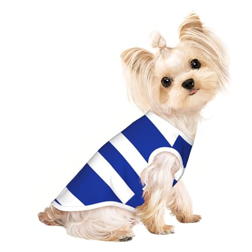 S Pet atmungsaktives ärmelloses T-Shirt für Katzen und Hunde, leichtes Tanktop mit kubanischer Flagge, dehnbar S Pet atmungsaktives ärmelloses T-Shirt für Katzen und Hunde, leichtes Tanktop mit kubanischer Flagge, dehnbar von LGHHGY