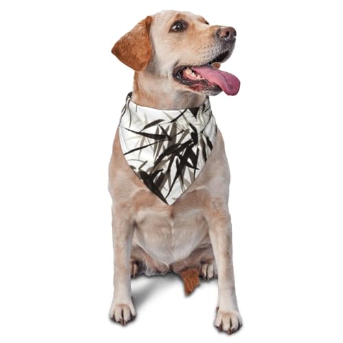 Chinesische Kalligraphie Hund Bandana Haustier Schal Zubehör für kleine mittelgroße Hunde Katzen Foto Requisite, Dreieckige Haustier Bandanas verstellbares Welpen-Lätzchen waschbar Hund Halstuch Chinesische Kalligraphie Hund Bandana Haustier Schal Zubehör für kleine mittelgroße Hunde Katzen Foto Requisite, Dreieckige Haustier Bandanas verstellbares Welpen-Lätzchen waschbar Hund Halstuch von LHBWCVN