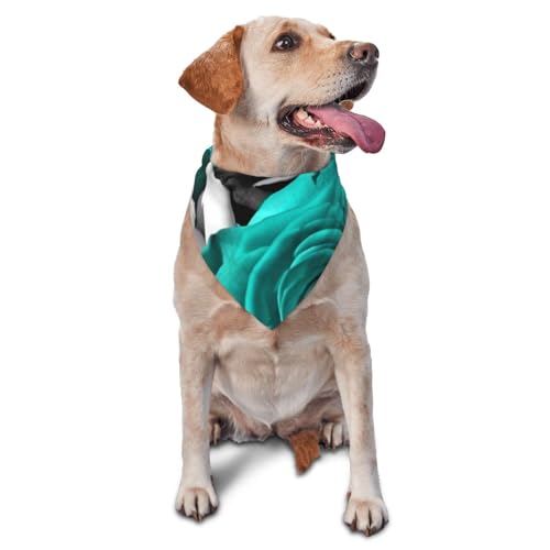 Hundehalstuch, Halstuch, Zubehör für kleine, mittelgroße Hunde und Katzen, Foto-Requisite, Dreieck, verstellbares Welpen-Lätzchen, waschbar, Hundehalstuch, Welpen-Halstuch, Schwarz / Weiß Hundehalstuch, Halstuch, Zubehör für kleine, mittelgroße Hunde und Katzen, Foto-Requisite, Dreieck, verstellbares Welpen-Lätzchen, waschbar, Hundehalstuch, Welpen-Halstuch, Schwarz / Weiß von LHBWCVN