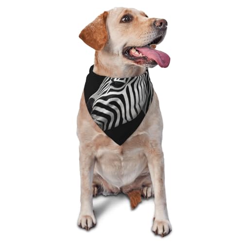 Hundehalstuch mit Zebramuster, für kleine und mittelgroße Hunde und Katzen, Foto-Requisite, Dreieck, verstellbares Welpen-Lätzchen, waschbar, Hundehalstuch, Welpen-Halstuch, Schwarz und Weiß Hundehalstuch mit Zebramuster, für kleine und mittelgroße Hunde und Katzen, Foto-Requisite, Dreieck, verstellbares Welpen-Lätzchen, waschbar, Hundehalstuch, Welpen-Halstuch, Schwarz und Weiß von LHBWCVN