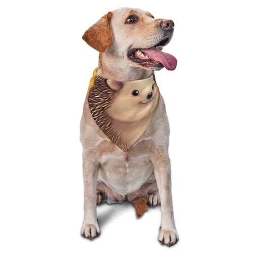 Igel-Hundehalstuch, Haustier-Schal, Zubehör für kleine, mittelgroße Hunde und Katzen, Foto-Requisite, dreieckig, verstellbar, Welpen-Lätzchen, waschbar, Hundehalstuch, Welpen-Halstuch Igel-Hundehalstuch, Haustier-Schal, Zubehör für kleine, mittelgroße Hunde und Katzen, Foto-Requisite, dreieckig, verstellbar, Welpen-Lätzchen, waschbar, Hundehalstuch, Welpen-Halstuch von LHBWCVN