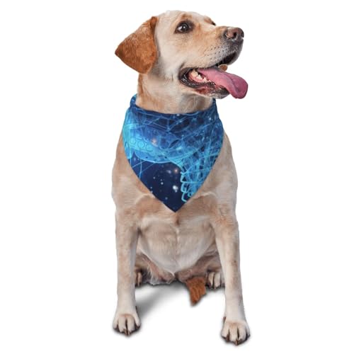 Künstliche Intelligenz Gehirn Hund Bandana Haustier Schal Zubehör für kleine mittelgroße Hunde Katzen Foto Requisite, Dreieckige Haustier Bandanas verstellbares Welpen-Lätzchen waschbar Hund Halstuch Künstliche Intelligenz Gehirn Hund Bandana Haustier Schal Zubehör für kleine mittelgroße Hunde Katzen Foto Requisite, Dreieckige Haustier Bandanas verstellbares Welpen-Lätzchen waschbar Hund Halstuch von LHBWCVN