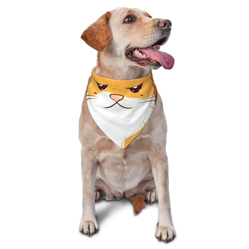 Orange Katzen Hund Bandana Haustier Schal Zubehör für kleine mittelgroße Hunde Katzen Foto Requisite, Dreieckige Haustier Bandanas verstellbares Welpenlätzchen waschbar Hund Halstuch Welpen Halstuch Orange Katzen Hund Bandana Haustier Schal Zubehör für kleine mittelgroße Hunde Katzen Foto Requisite, Dreieckige Haustier Bandanas verstellbares Welpenlätzchen waschbar Hund Halstuch Welpen Halstuch von LHBWCVN