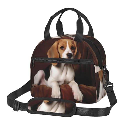 ovely Lunchtasche für Hunde und Herren, wiederverwendbar, isolierte Lunchbox, auslaufsicher, große Kapazität, Kühler, Lebensmittelbehälter für Arbeit, Reisen, Outdoor ovely Lunchtasche für Hunde und Herren, wiederverwendbar, isolierte Lunchbox, auslaufsicher, große Kapazität, Kühler, Lebensmittelbehälter für Arbeit, Reisen, Outdoor von LHBWCVN