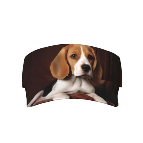 ovely Sonnenblende für Hunde, Beagle, verstellbar, leeres Oberteil, Baseballkappe, UV-Schutz, Golfkappe für Männer und Frauen, Sonnenhut, Schwarz ovely Sonnenblende für Hunde, Beagle, verstellbar, leeres Oberteil, Baseballkappe, UV-Schutz, Golfkappe für Männer und Frauen, Sonnenhut, Schwarz von LHBWCVN