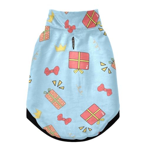 LI ZHI XIN Hund Kalte Wetter Pet Hundejacken Fleece Warme Winter Hundemantel Weiche Pullover Weste Sweatshirt FüR Kleine Und Mittlere Oder GroßE Hunde Christmas Box Cartoon Muster LI ZHI XIN Hund Kalte Wetter Pet Hundejacken Fleece Warme Winter Hundemantel Weiche Pullover Weste Sweatshirt FüR Kleine Und Mittlere Oder GroßE Hunde Christmas Box Cartoon Muster von LI ZHI XIN